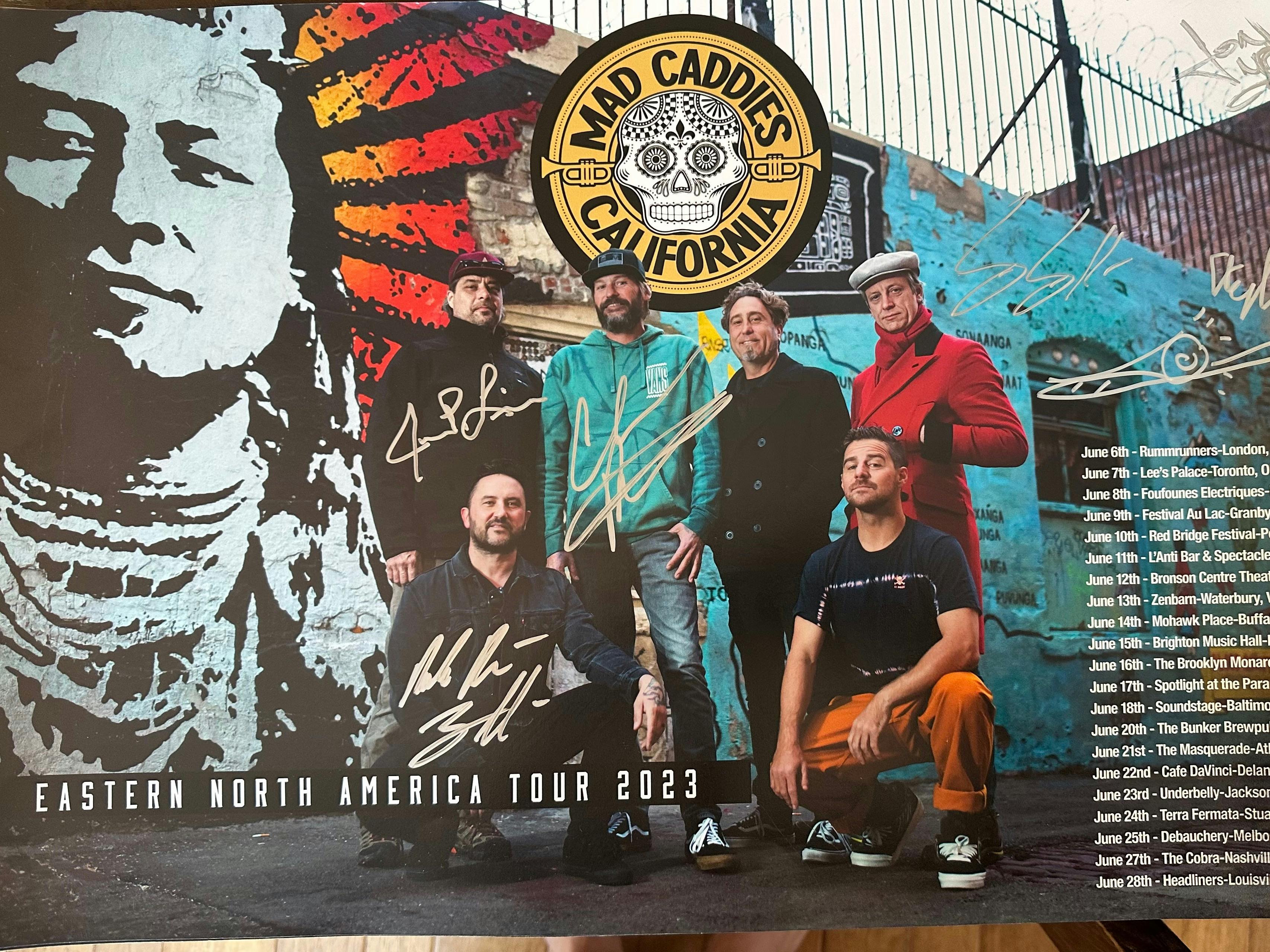 Signed Collectible Tour Poster (Mailed to you)